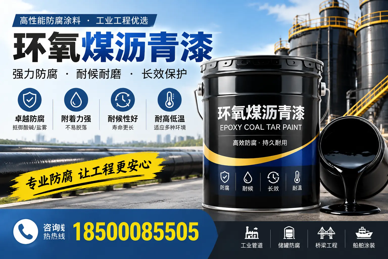 环氧煤沥青漆的施工方法与注意事项，确保在伊犁顺利完成